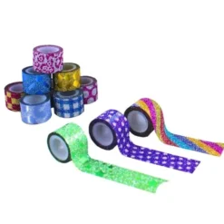 Mini washi tape glitter - 100 nastri