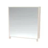 Mobile con specchio - betulla 3 vani - base con piedino