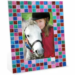 Mosaico in resina glitterata - 800 pezzi