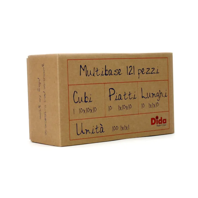 Multibase in legno - 121 elementi