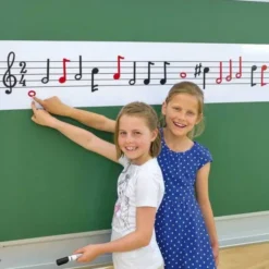 Note musicali magnetiche - 240 pezzi