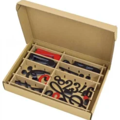 Note musicali magnetiche - 240 pezzi