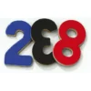 Numeri magnetici in legno con cassetta