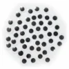 Occhi mobili adesivi tondi neri 7 mm