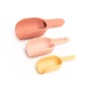 Palette in silicone giallo corallo 3 pezzi