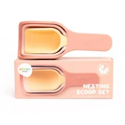 Palette in silicone giallo corallo 3 pezzi