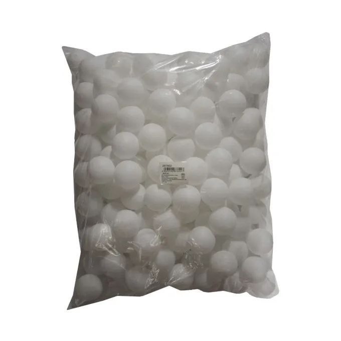 Palline tonde bianche - 150 pezzi