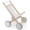 Passeggino per bambole in legno