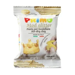 Pasta modellabile glitter - 4 pezzi