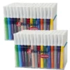 Pennarelli borgione - 288 pezzi colorati super pacco scuola