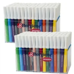 Pennarelli borgione - 288 pezzi colorati super pacco scuola