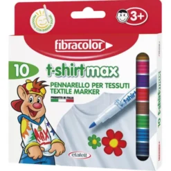 Pennarelli color t-shirt max - 10 colori