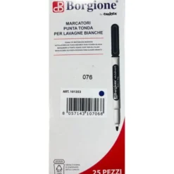Pennarelli per lavagna bianca - 25 pezzi colore blu
