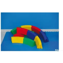 Percorso di equilibrio colorato - elementi curvi