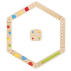 Percorso equilibrio sensoriale in legno
