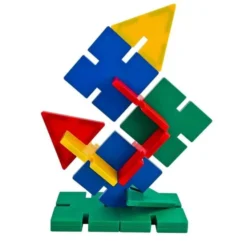 Piastrelle magnetiche a incastro - 58 pezzi