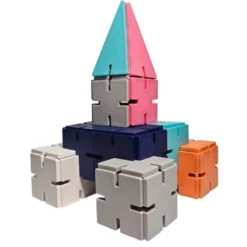 Piastrelle magnetiche a incastro - 58 pezzi