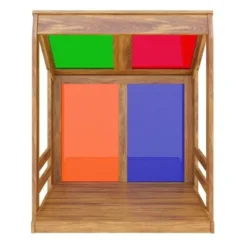 Piccola casa arcobaleno