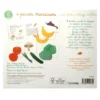 Piccoli montessori i miei frutti e ortaggi di feltro