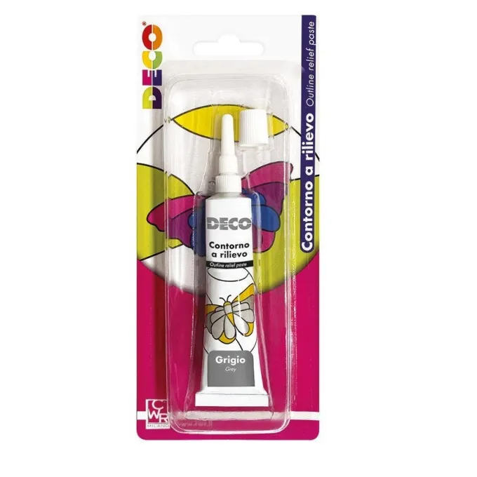 Piombo finto grigio per contorni - ml 20