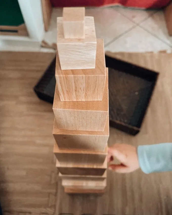 Piramide montessori - naturale