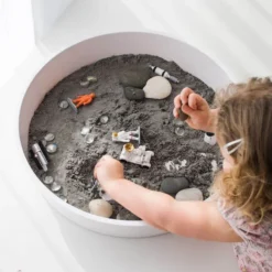 Playtray- vassoione 6 spicchi con coperchio
