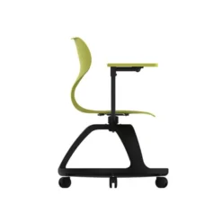 Postazione studente completa verde lime