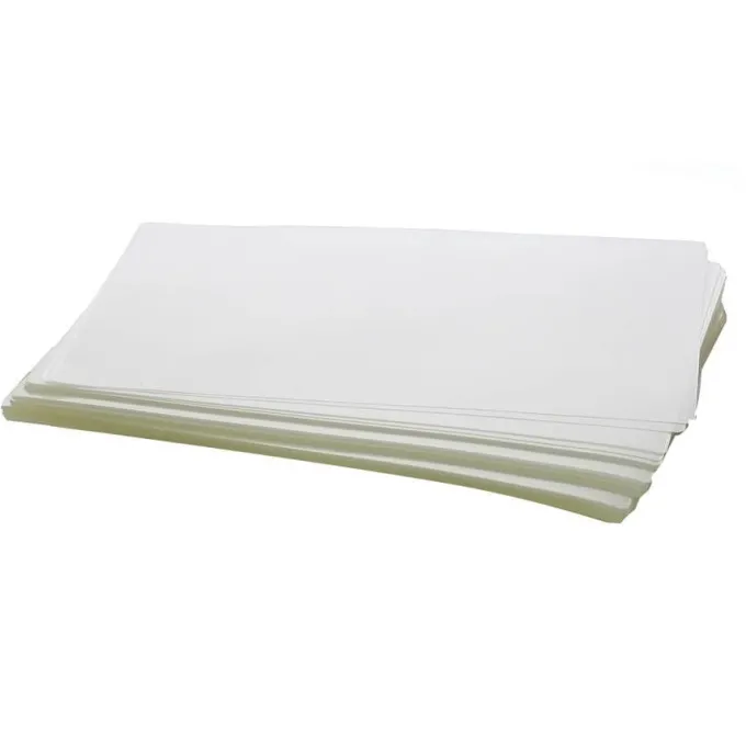 Pouches borgione per plastific. a caldo 80 mic - 100 pz - a3