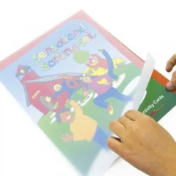 Pouches per plastificatrice luce cm 23 - 80 micron piccoli