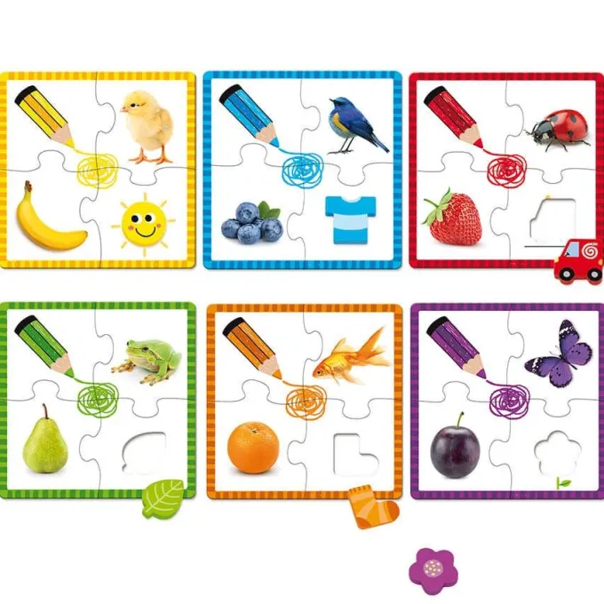Primi puzzle dei colori