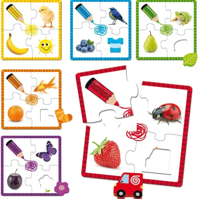 Primi puzzle dei colori