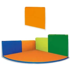 Protezione murale arancione h 150