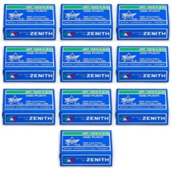 Punti metallici per cucitrice zenith - 10.000 punti dim 6 6