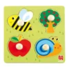 Puzzle a incastro in legno - la campagna