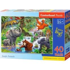Puzzle animali della giungla