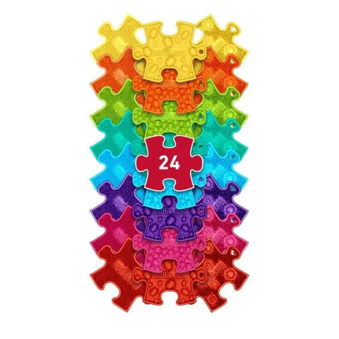 Puzzle arcobaleno sensoriale