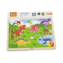 Puzzle dei dinosauri - 24 pezzi