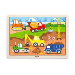 Puzzle il cantiere - 24 pezzi