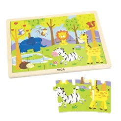 Puzzle il raduno degli animali - 24 pezzi