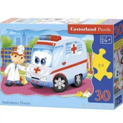 Puzzle l'ambulanza del dottore - 30 tessere