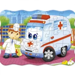 Puzzle l'ambulanza del dottore - 30 tessere