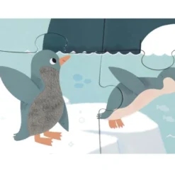 Puzzle tattile animali polari