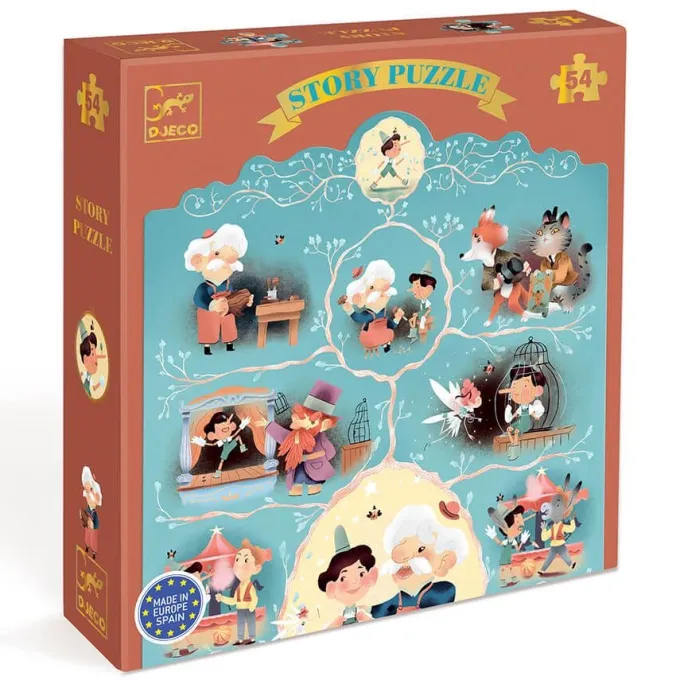 Puzzle ti racconto pinocchio