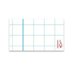 Quad. a4 quadr. mm 8x8 marg.blu
