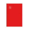 Quad. a4 quadr. mm 6x6 marg.rosso