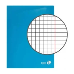 Quaderni a4 a quadretti mm 4-f con margine - 10 pezzi
