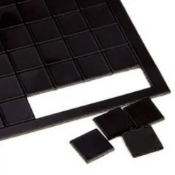Quadratini magnetici autoadesivi - 140 pezzi