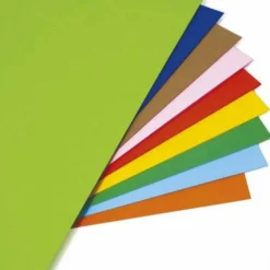 Risma scuola col. intensi borgione - 30ff 10 col 50x70 120gr