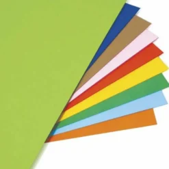 Risma scuola col. intensi borgione - 30ff 10 col 50x70 160gr