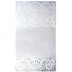 Sacchetti trasparenti decorati - pizzo cm 20x35 h